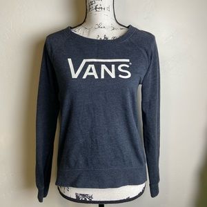 Vans Sweatshirt Size Small Gray